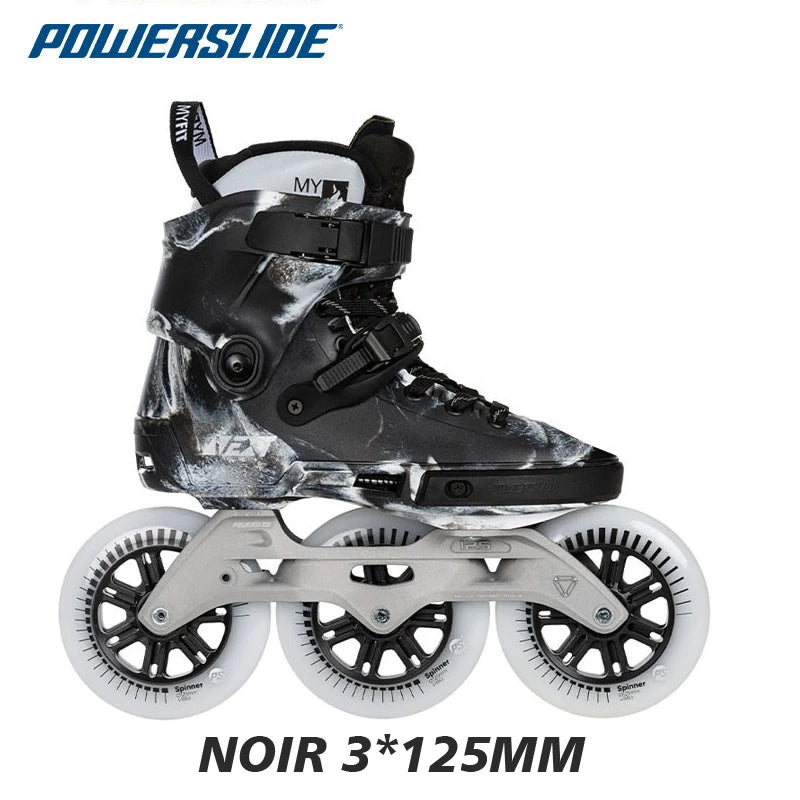 Patines Powerslide NEXT Trinity de 3 Ruedas para Adultos, Patines FSK para Patinaje en Calle, Patines en Línea Profesionales