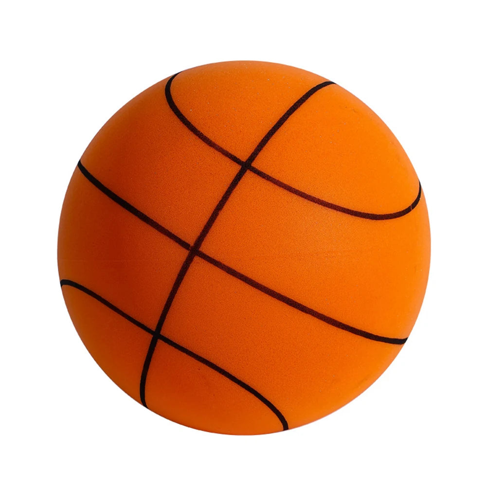 Baloncesto silencioso que rebota para niños, baloncesto silencioso exprimible, pelota silenciosa para interiores, baloncesto de espuma, fútbol de rebote