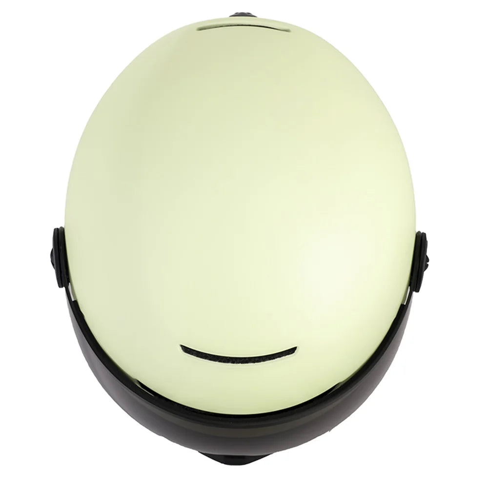 Casco de Esquí YUMAJ, Popular en Invierno, Cálido, Resistente al Viento, Antivaho, con Gafas Extraíbles Ajustables, Certificado de Seguridad, Modelo 107