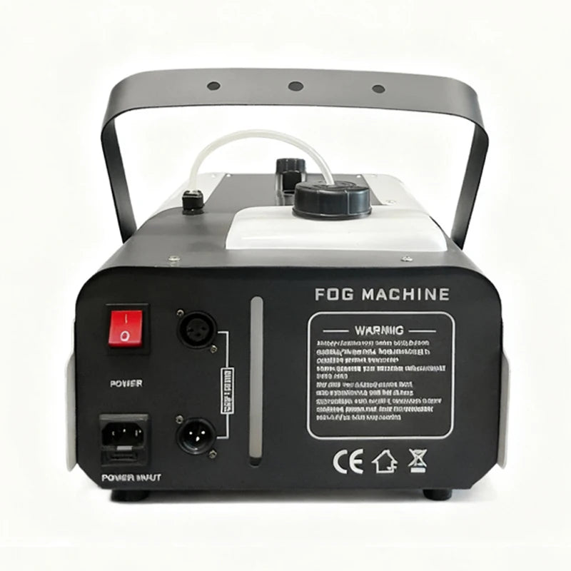 Máquina de Humo Profesional de 900W con Control Remoto Inalámbrico, Tanque de 2L, Alcance de Pulverización de 8M, Ideal para Eventos, Bodas, Bares, KTV
