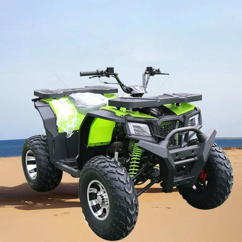 Vehículo todoterreno automático de 200 cc para adultos, tipo buggy para dunas, con transmisión por cadena y eje de equilibrio.