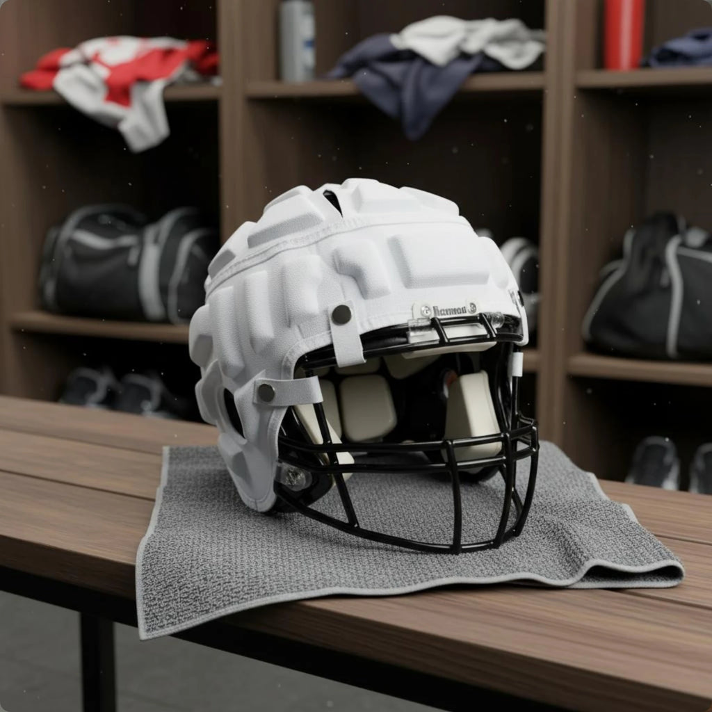 Protector de casco de fútbol americano, cubierta para casco de fútbol americano, equipo deportivo, reducción de impactos, fácil de instalar