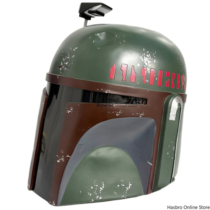 SW Boba Fett Helmet 1:1 Roleplay Collectible Halloween Cosplay Mask Props Cos Helmet Toys for Birthday Christmas Gift TK002