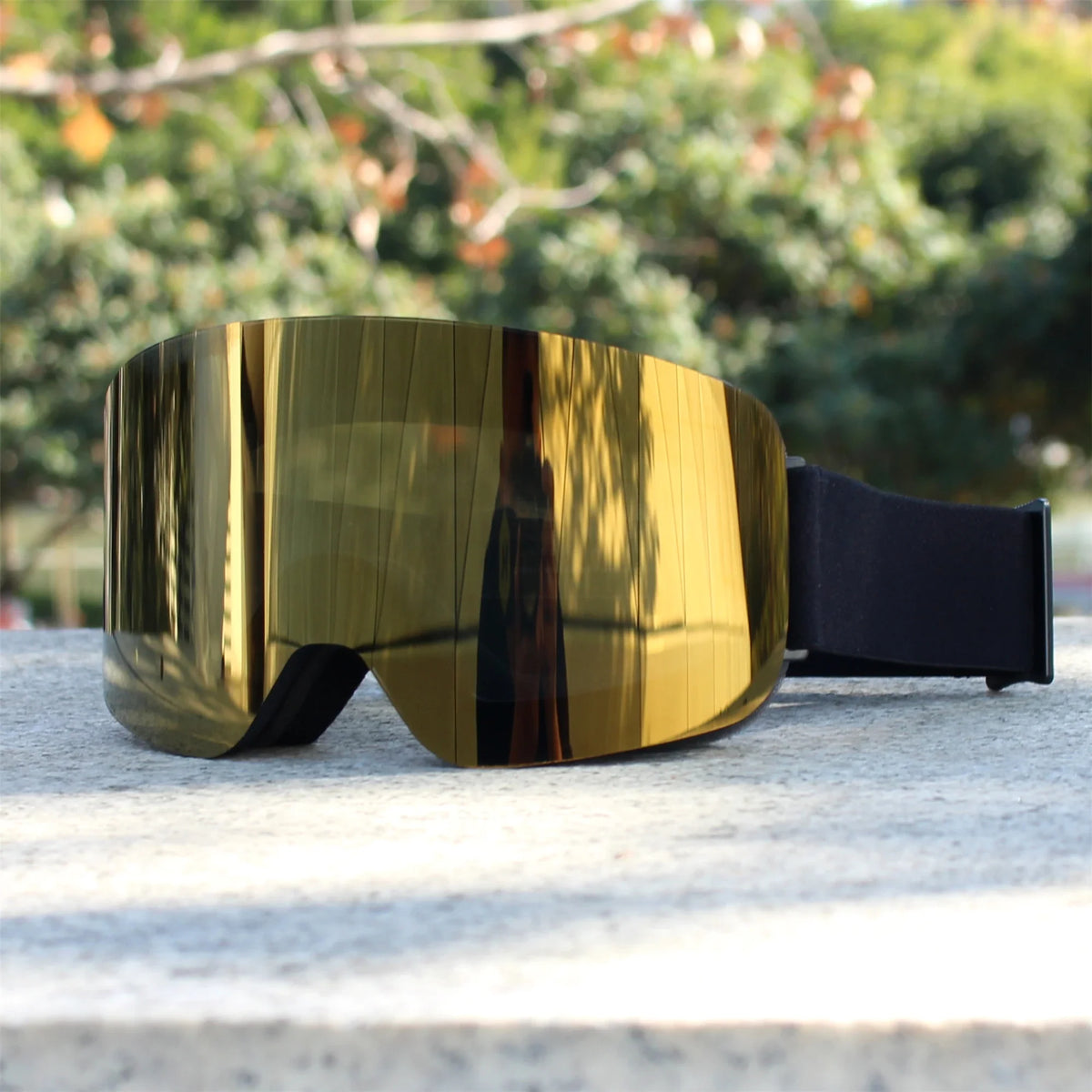 Gafas de esquí y snowboard para mujer y hombre, gafas de protección para esquiar, protección UV 400 contra la nieve, para usar sobre gafas, diseño cilíndrico, doble protección antivaho, modelo 2028.