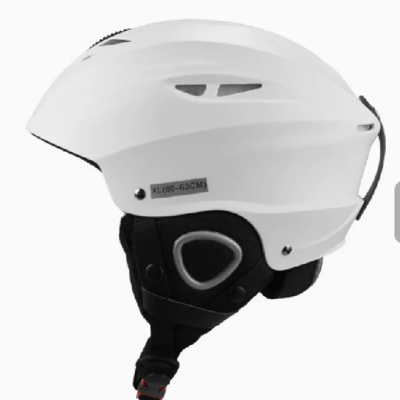 Casco de esquí unisex, semicubierto, para esquí, snowboard, deportes de invierno, patinaje sobre nieve, casco moldeado integralmente para hombres y mujeres