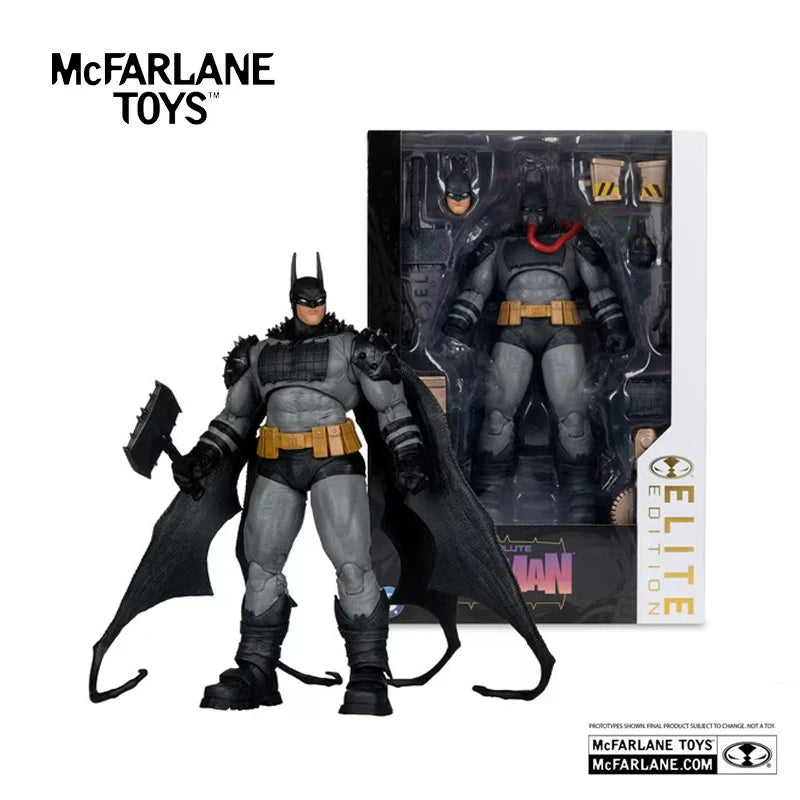 Figura de acción de lujo McFarlane Elite Edition de 7 pulgadas - DC - de McFarlane Toys # Kit de Garaje para Modelismo de Batman (Abs0lute Batman) de 16 Piezas