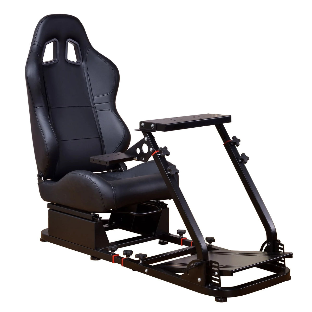 Asientos de simulador de carreras con soporte para volante en PS5