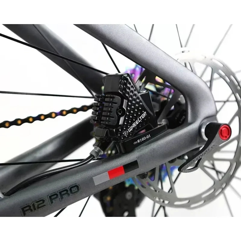 TWITTER R12pro Electronic Shifting EDS TX-2*12S Hydraulic Disc Brake Racing Carbon Fiber Road Bike Wireless bicicleta велосипеды