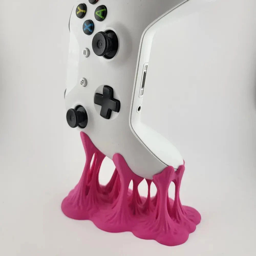 Organizador de escritorio estilo chicle impreso en 3D para soporte de control de Xbox