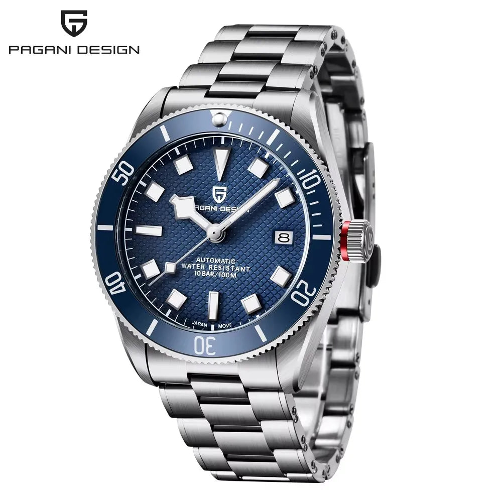 Relojes Pagani Design BB58 Retro para hombre, el mejor reloj automático de lujo 2025 para hombre, relojes de pulsera mecánicos, cristal de zafiro AR, NH35, regalo para hombre