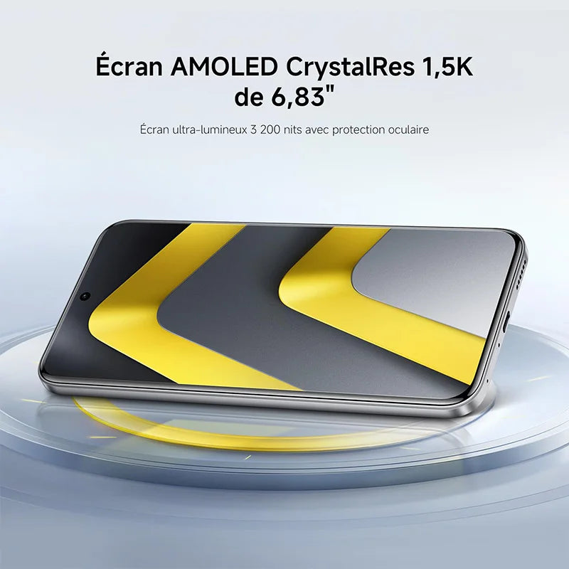 POCO M8 Pro 5G, NFC, pantalla AMOLED CrystalRes 1.5K de 6,83", Snapdragon® 7s Gen 4, cámara de 50 MP, batería de 6500 mAh, IP68