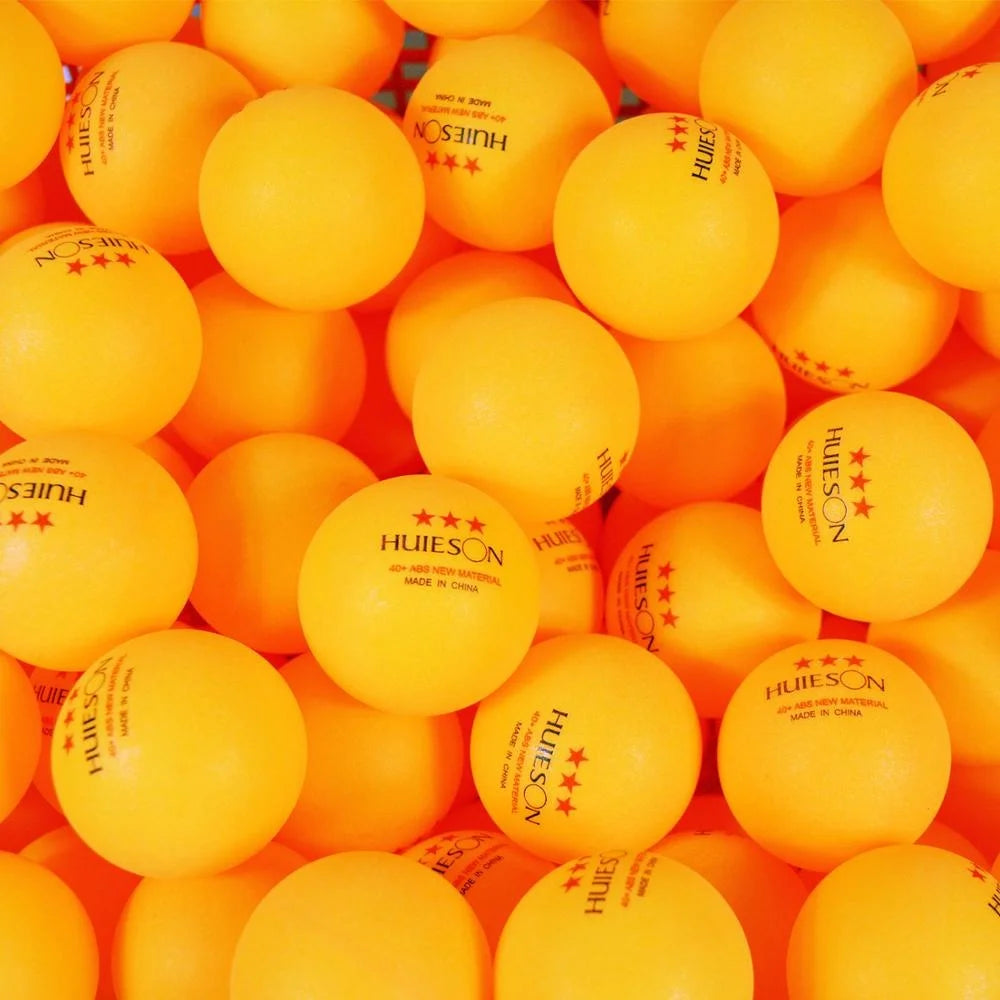 10 Uds Huieson nuevas pelotas de tenis de mesa de plástico ABS 3 estrellas 2,8g 40 +mm pelotas de Ping Pong para pelotas de entrenamiento de partido