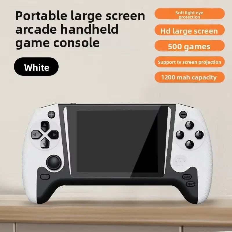 Consola de juegos retro portátil SF3000, pantalla de 4.3", 64GB, más de 2000 juegos, 11 emuladores, reproductor de videojuegos portátil Q21, más de 500 juegos, 3.5 pulgadas