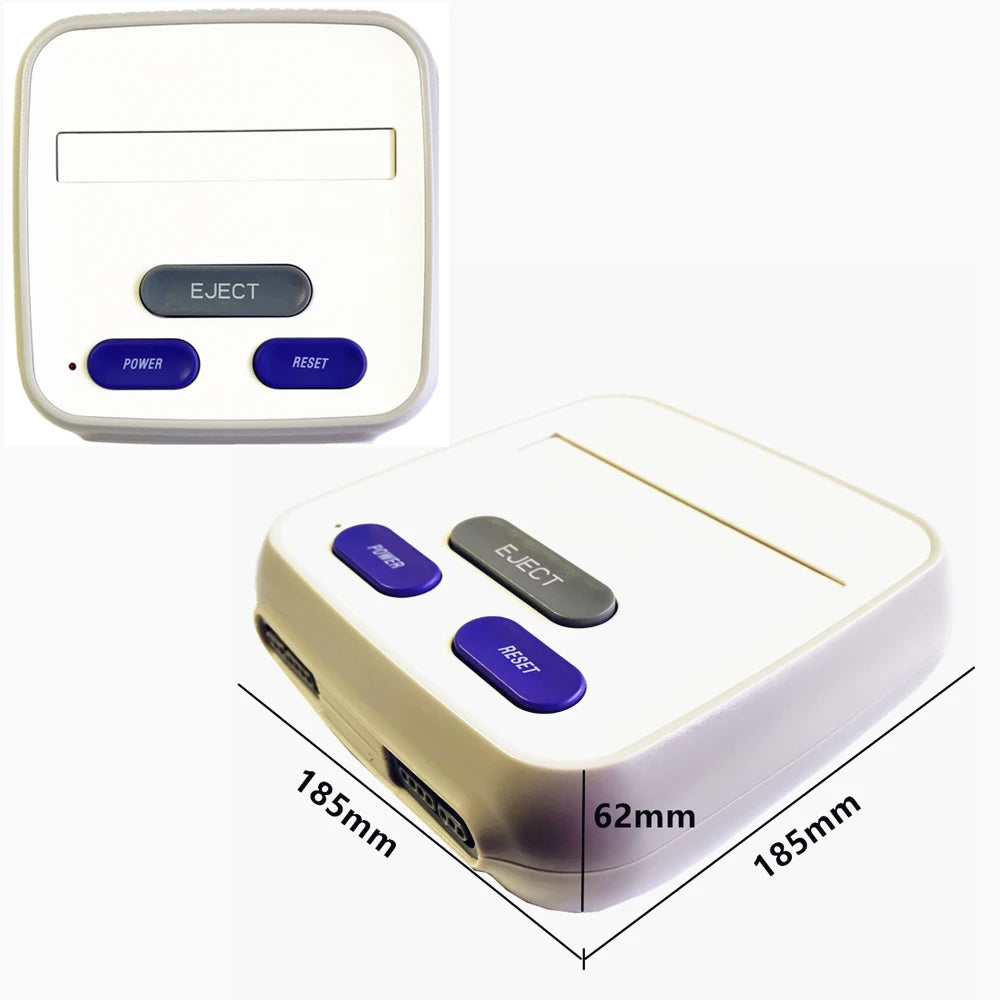 Consola Principal para RETROAD 5+Pro C51HD Compatible con Cartuchos de Juego Super NES/Super Famicom PAL y NTSC (Sin Accesorios)