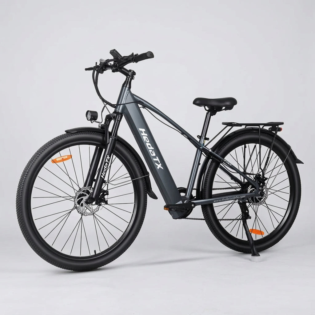 NUEVA Bicicleta eléctrica HedaTX TX1 de 1000 W, 48 V, 16 Ah, con frenos de disco mecánicos, cuadro de aleación de aluminio de 29 x 2,1", bicicleta eléctrica para desplazamientos urbanos