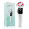 Masajeador Facial 4 en 1 con Microcorriente, Vibración, Antienvejecimiento, Herramienta para el Cuidado de la Piel del Rostro, Ojos y Cuello, EMS, Tonificación Facial, Dispositivo de Lifting Facial
