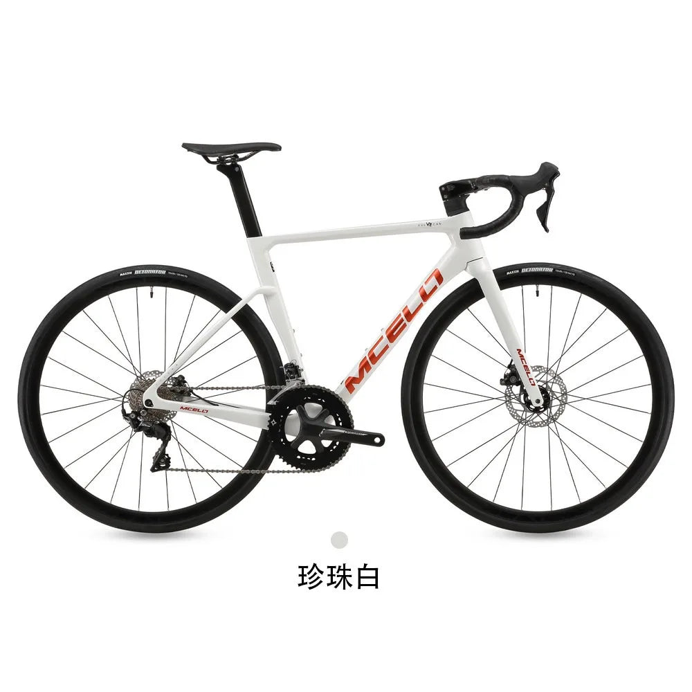 F, bicicleta de carretera YUZHE V2 Fleet de alta gama, ultraligera de 7,5 kg, 105 Di2 R7170-24S, fibra de carbono T800, freno de disco hidráulico, 700*28C