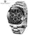 PAGANI DESIGN New Ceramic Bezel Men Quartz Wristwatches Luxurys Sapphire Glass Chronograph 100m Waterproof Stainless Watches Men
