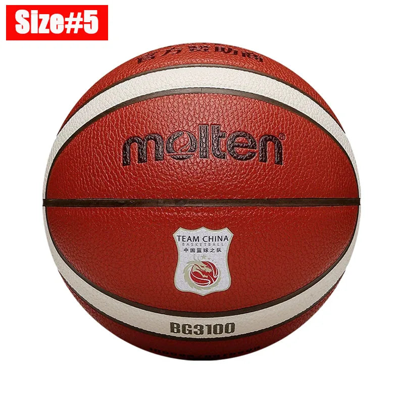 Balón de Baloncesto Molten 2026, Tamaño Oficial 7/6/5, Material PU, para Interior y Exterior, Entrenamiento, Partidos, Equipo, Baloncesto Original