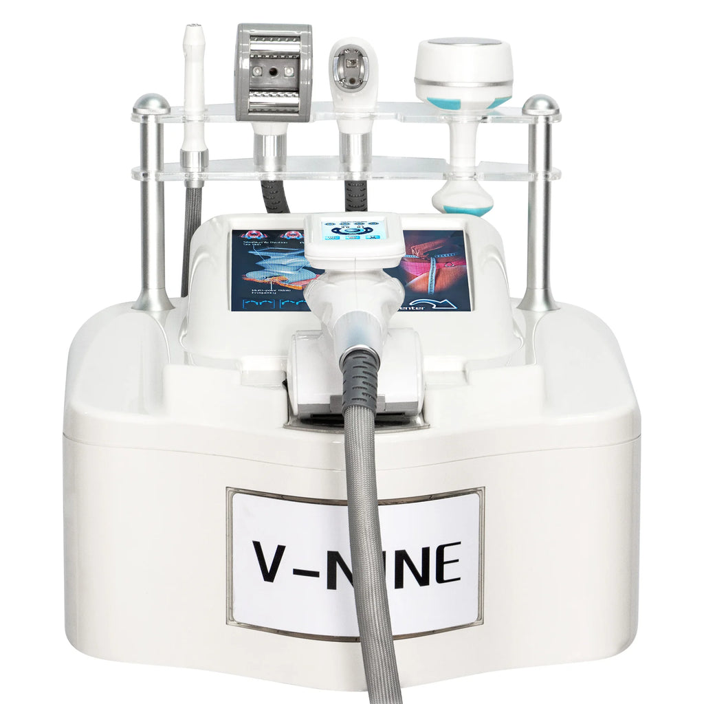 NUEVO V9 Vela, Máquina de Masaje Reductora de Grasa Corporal con Vacío, Cavitación 80K, Rodillo Adelgazante, Eliminación de Grasa Congelada, Lifting Facial
