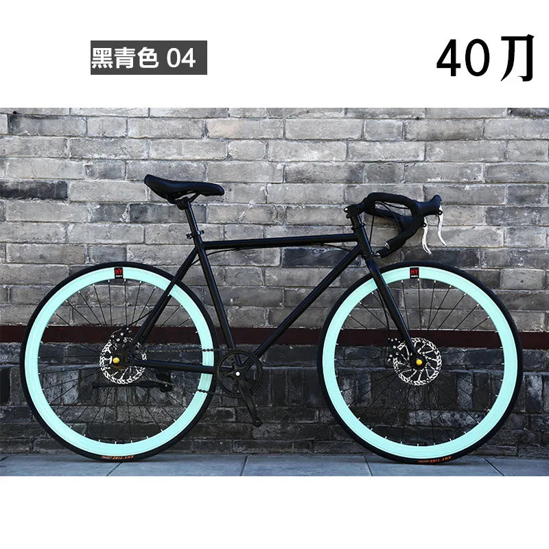 Bicicleta de carretera Bike Live Fly para hombre, modelo deportivo completo, superligera, con freno de disco, neumáticos sólidos de 24" y 26", bicicleta de carretera de carbono para adultos