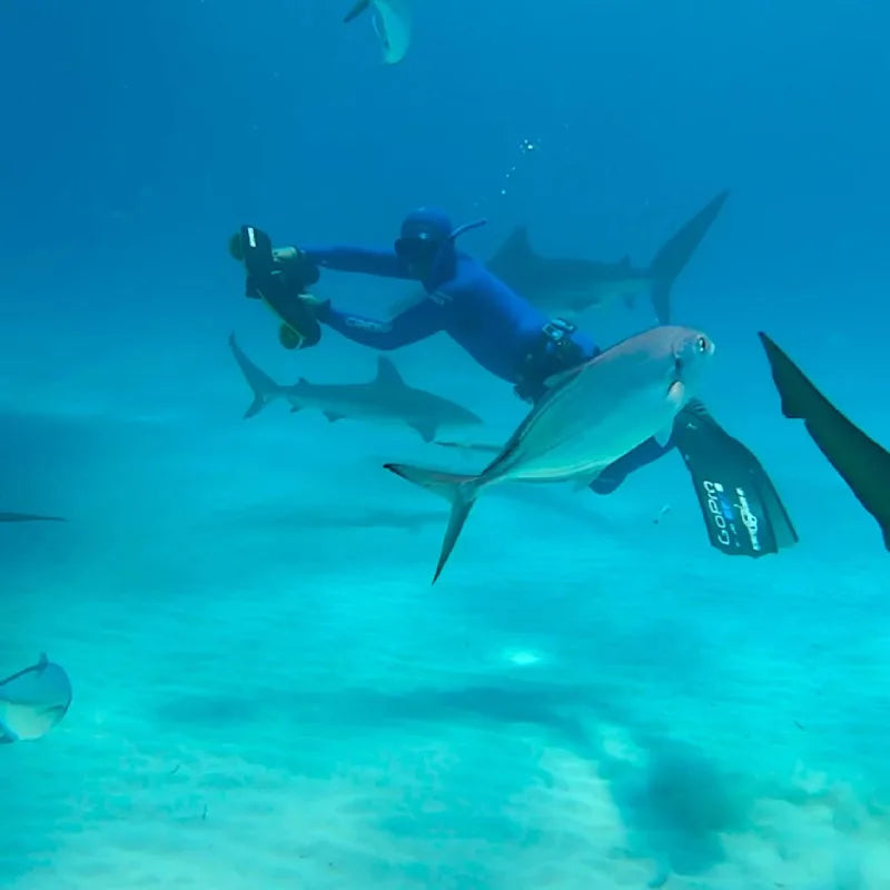 Moto Acuática Eléctrica para Deportes Subacuáticos, Buceo y Aventuras Marítimas