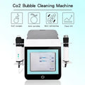 Nueva máquina 3 en 1 de burbujas de CO2 y oxígeno con UV, radiofrecuencia y ultrasonido para tensar la piel, exfoliar y cuidar la piel de forma multifuncional.
