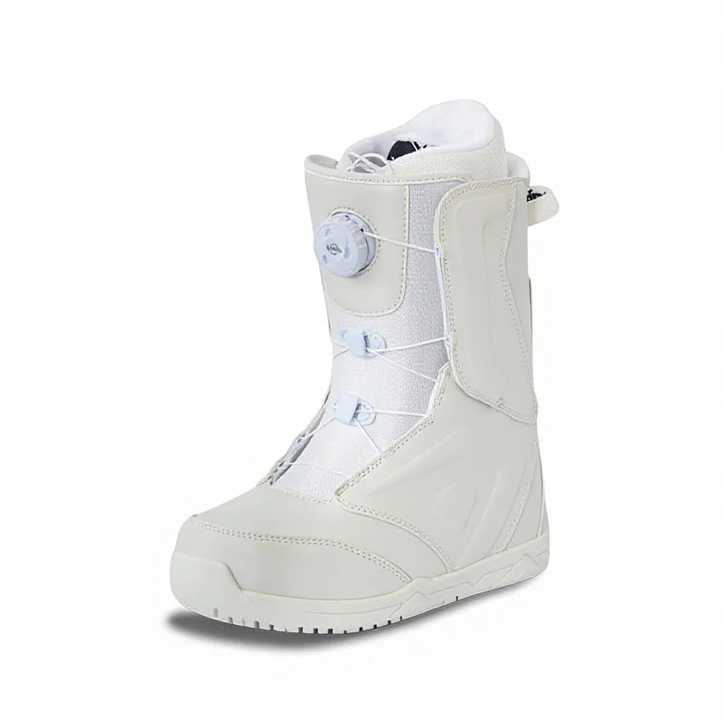 Botas de Snowboard para Hombre y Mujer, Impermeables, Cálidas, con Diseño Floral, para Esquí al Aire Libre