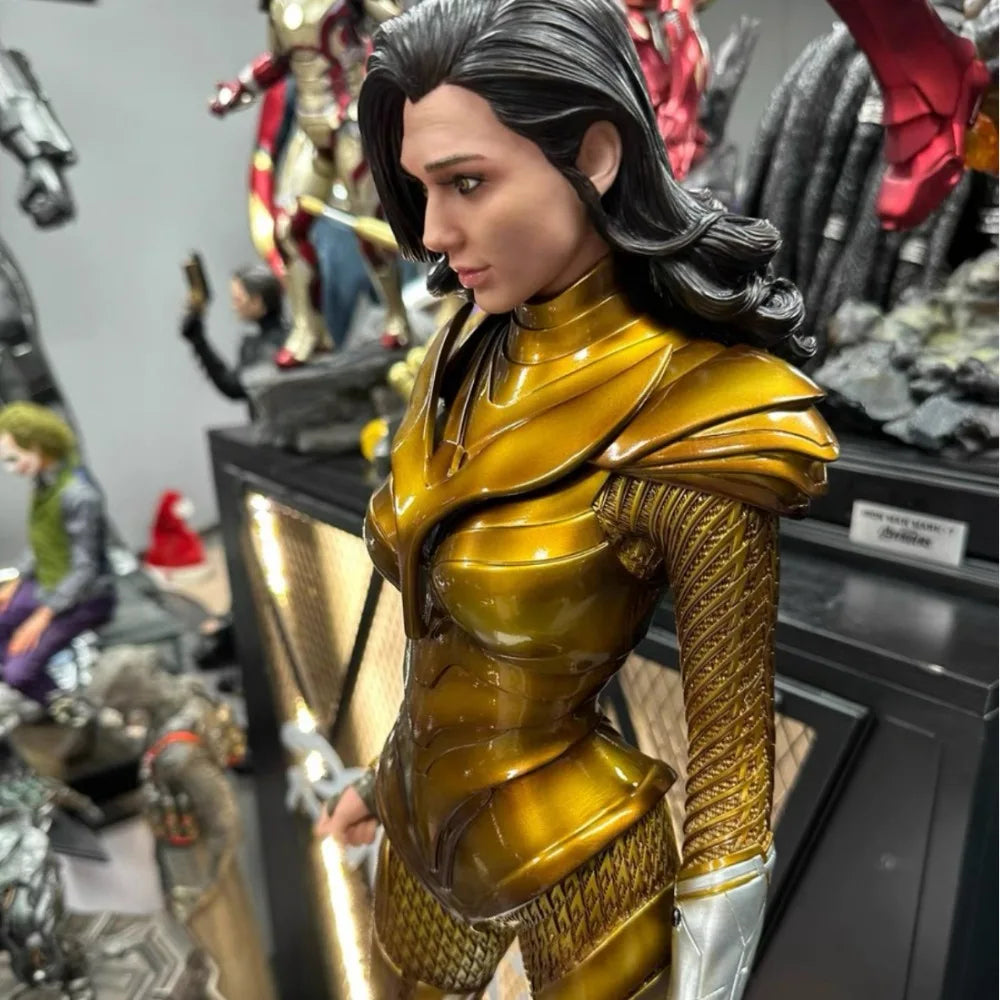 70cm Wonder Woman Superhero Perimeter Resin Model Scene Statue Desktop Decoration Ornaments New Year Gifts Toys