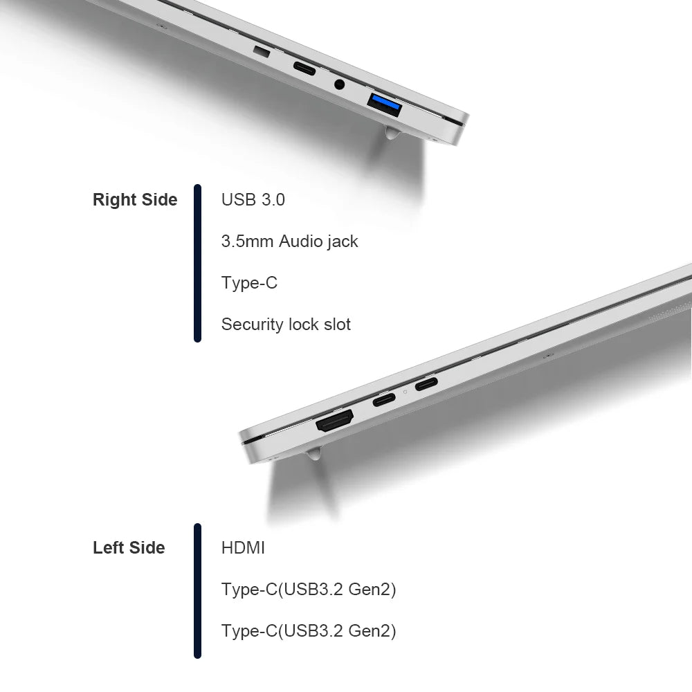 Ninkear 14 Inch Laptop AMD Ryzen 5 6600H 16GB LPDDR5 RAM 512GB SSD 2.2K IPS Display 100% sRGB Ultra Slim 1KG Notebook PC WiFi 6 Bluetooth 5.3 Fingerprint Unlock PD65W Fast Charge Metal Body
