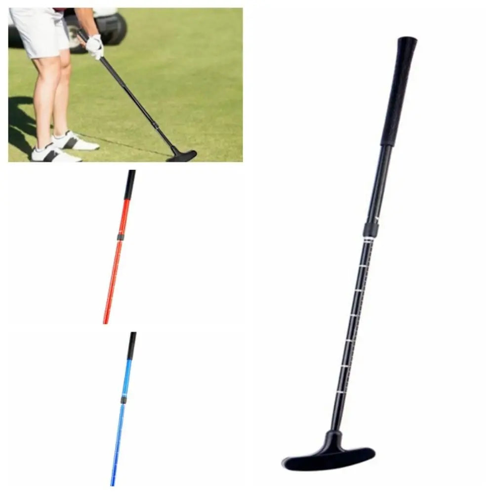 Putter de golf telescópico, Putter de golf telescópico antideslizante, Putter de golf retráctil para jóvenes, resistente al desgaste, con longitud ajustable