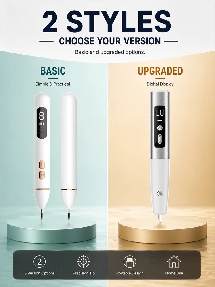 Lápiz Eliminador de Verrugas con Luz Azul, Herramientas Corporales Más Vendidas, Herramientas para Eliminar Verrugas, La Tecnología Cambia la Vida, Superventas