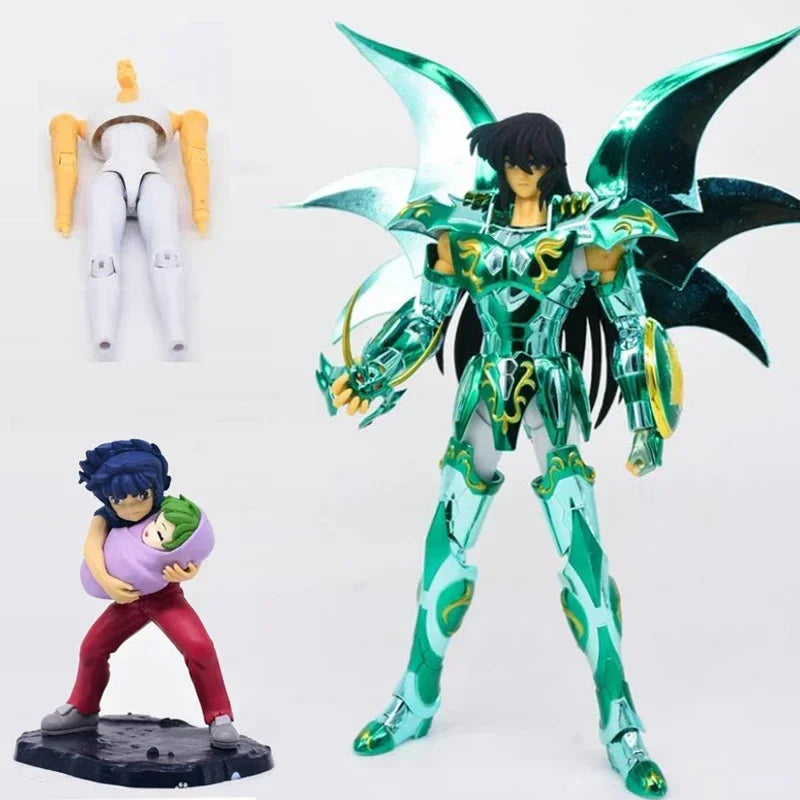 [En stock] Figura de acción JM.MST Saint Seiya Myth Cloth EXM Dragon Shiryu Hyoga Cygnus Andromeda Shun God V4 Zodiac Knights
