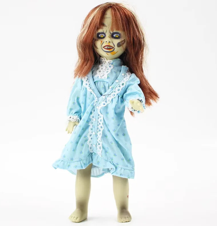 Figura de 30 cm de Mezco Horror Living Dead Dolls, Figura de PVC de El Exorcista, Modelo Articulado, Figura de Dibujos Animados, Juguete, Regalos de Cumpleaños