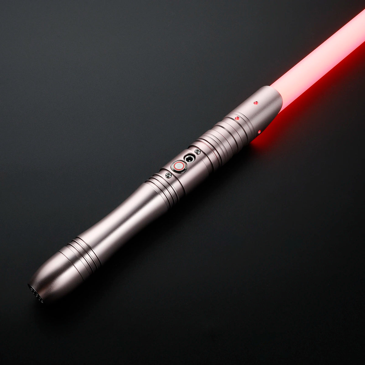 Sable de luz para duelo intenso DamienSaber Xeno3.0 con Bluetooth, swing fluido sensible, cambio de color infinito y 34 fuentes de sonido