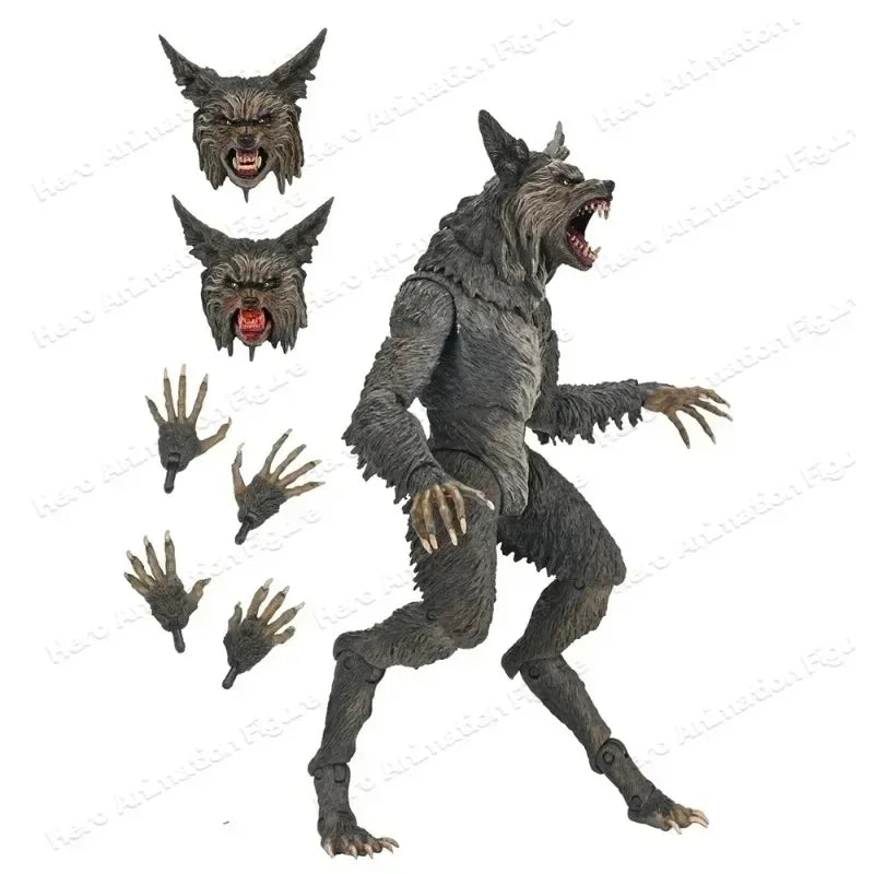 En stock: Figura de acción NECA 05100 The Howling Ultimate Werewolf, escala 7 pulgadas