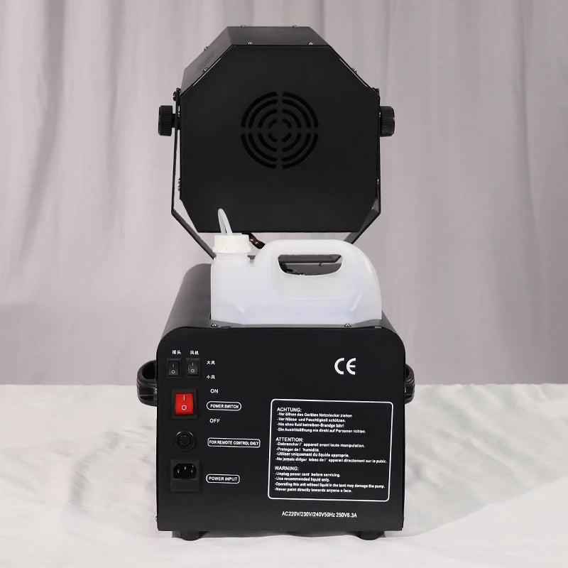 Luz láser de boda de 10W, escáner de animación 3D RGB, máquina de copos de nieve de 2000W, máquina para hacer nieve Artificial para DJ, Fiesta Disco