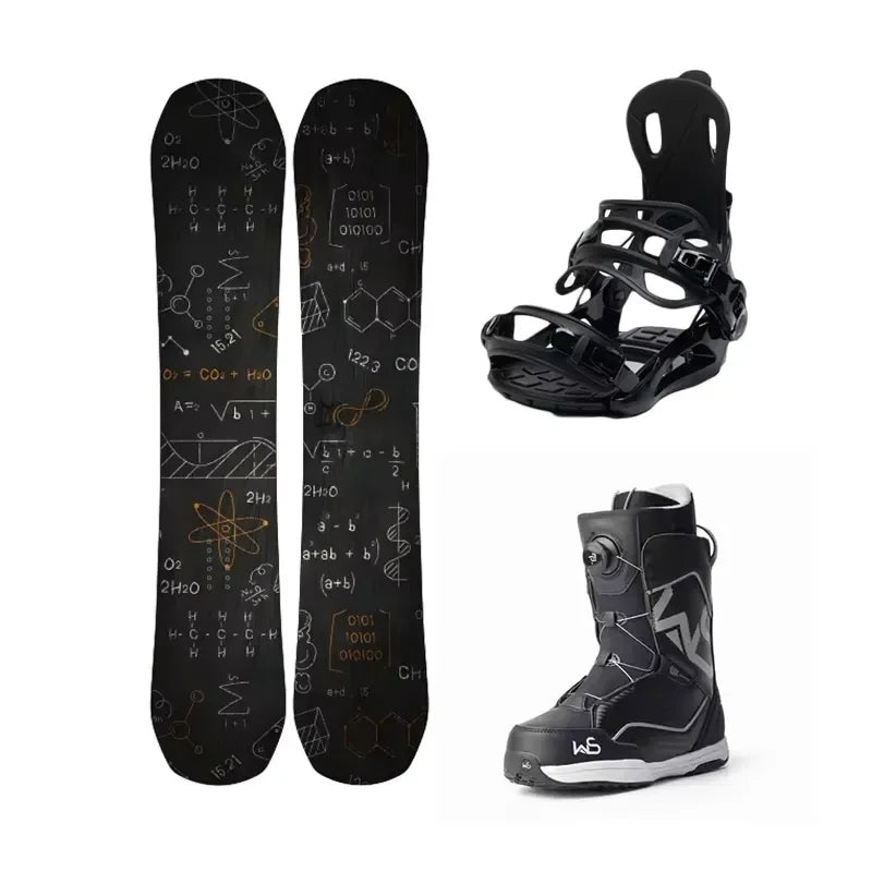 Tabla de Snowboard Personalizada con Núcleo de TPU para Todo Tipo de Montaña, para Todas las Estaciones, Equipo de Esquí Duradero de Alta Calidad