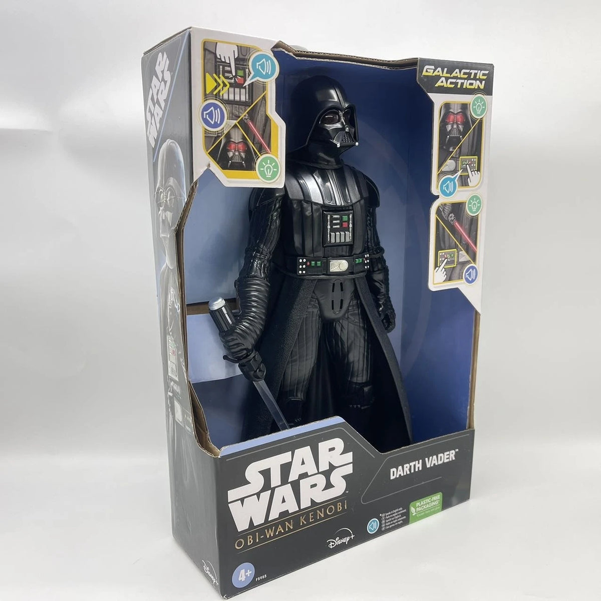 Nuevo en Stock, figura de Anime Wars de 30cm, Darth Vader, emitir luz y sonido, figura de acción, decoración de escritorio, regalos sorpresa de Navidad