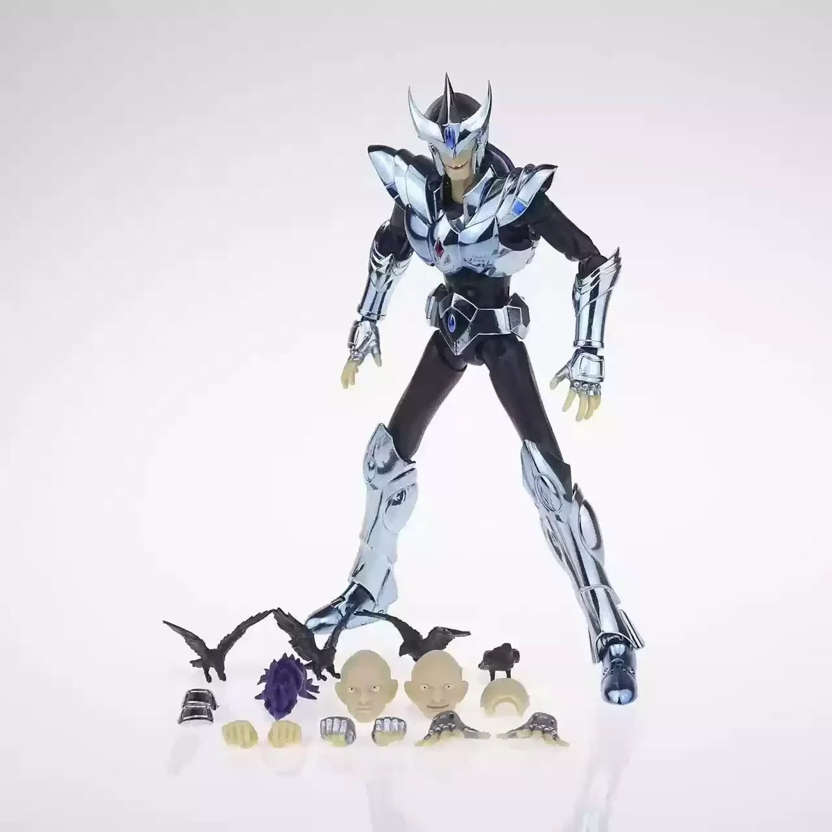 Figura de acción de los Caballeros del Zodiaco, Silver Knights, de CS Model Saint Seiya Myth Cloth EX: Centauro Babel/Arachne/Dante/Capella/Asterion