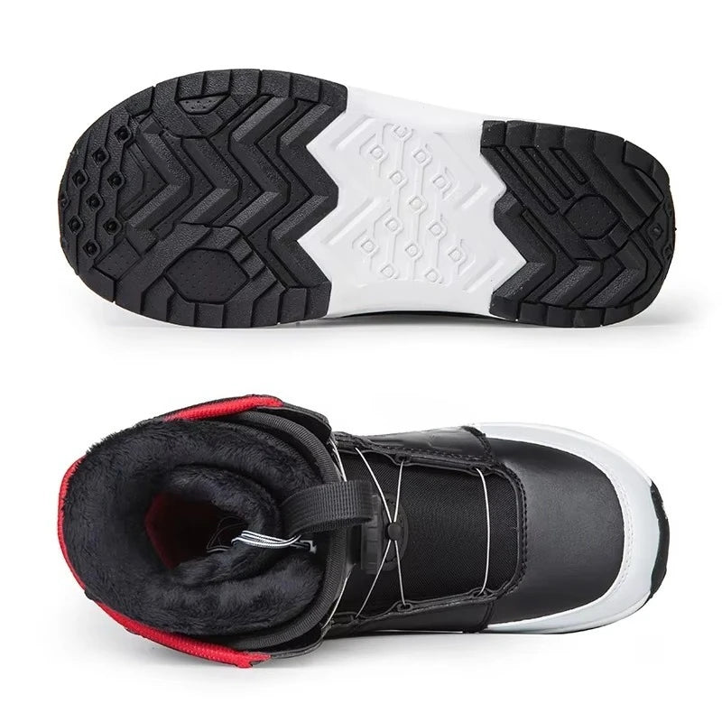 Botas de Snowboard Personalizadas para Adultos, Cálidas e Impermeables para Invierno, Resistentes al Frío