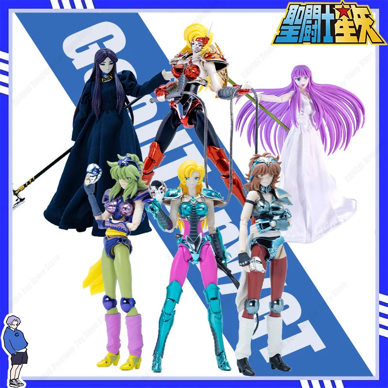 In Stock New GoodTony/GT Saint Seiya Myth Cloth EX Ophiuchus Athena Shaina Silver Marin Knights of The Zodiac Action Figure