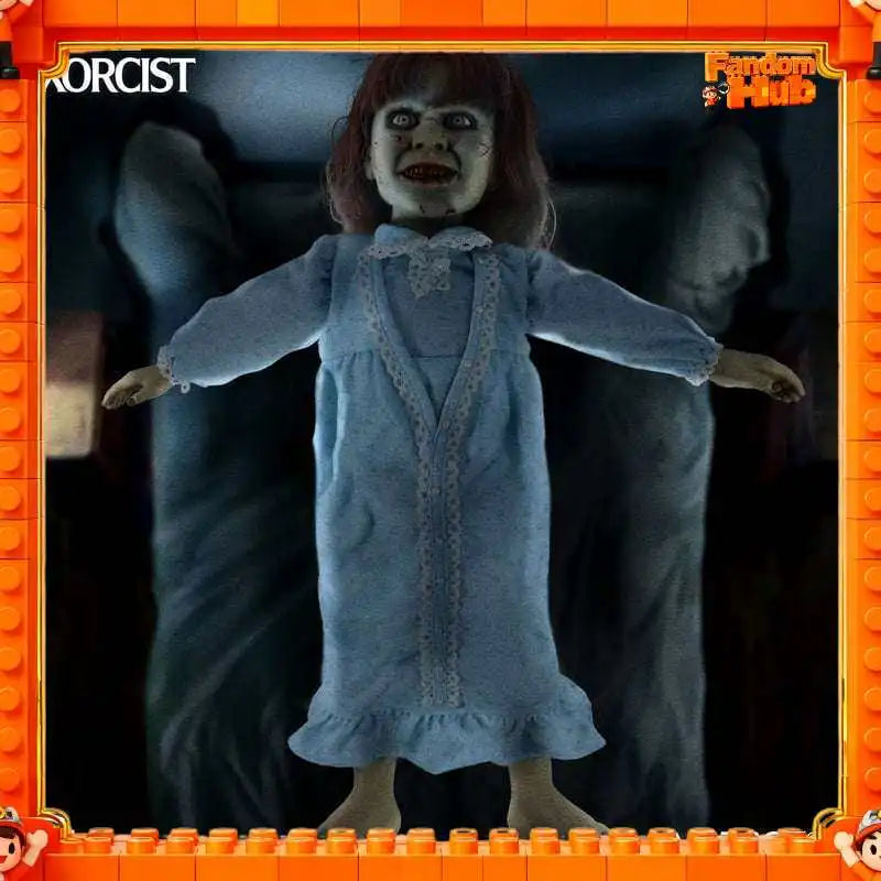 Figura de acción original de Mezco Toyz de 18 pulgadas, Roto, El Exorcista, Regan, modelo coleccionable de terror, juguete de regalo para fanáticos