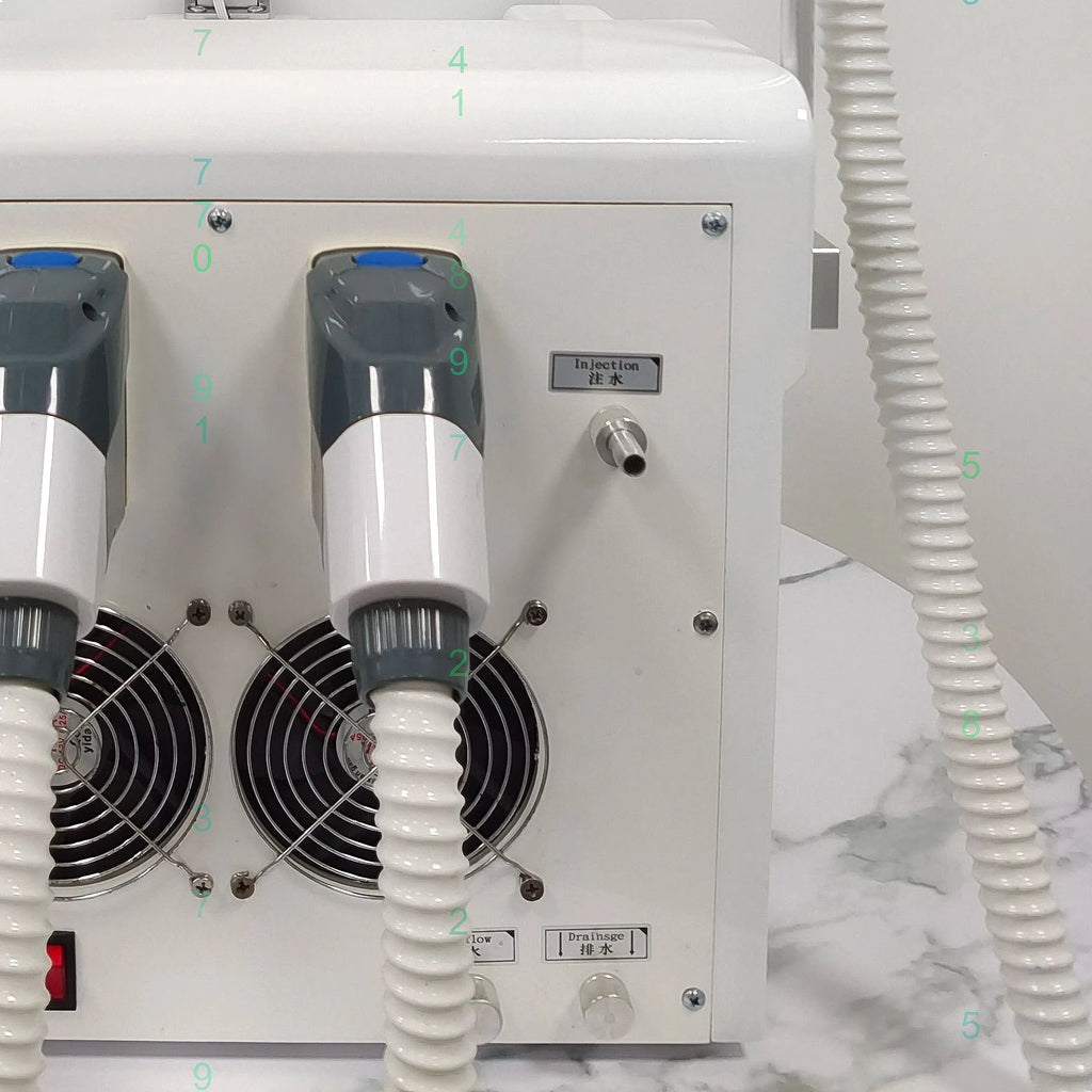 Máquina de Depilación Láser de Diodo 2 en 1 con Láser Nd Yag Picosegundo Q-Switched para Eliminación de Tatuajes y Pigmentos