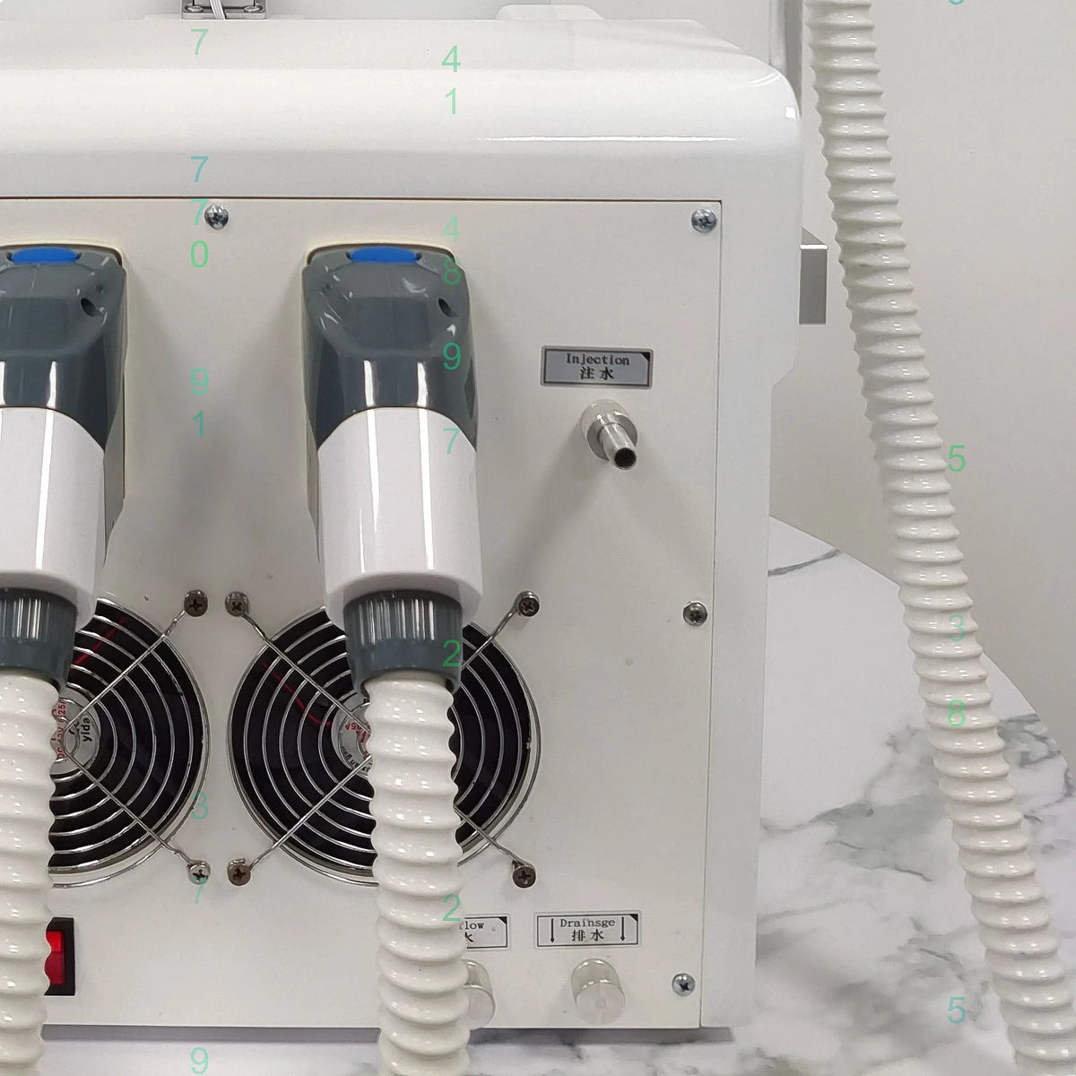 Máquina de Depilación Láser de Diodo 2 en 1 con Láser Nd Yag Picosegundo Q-Switched para Eliminación de Tatuajes y Pigmentos