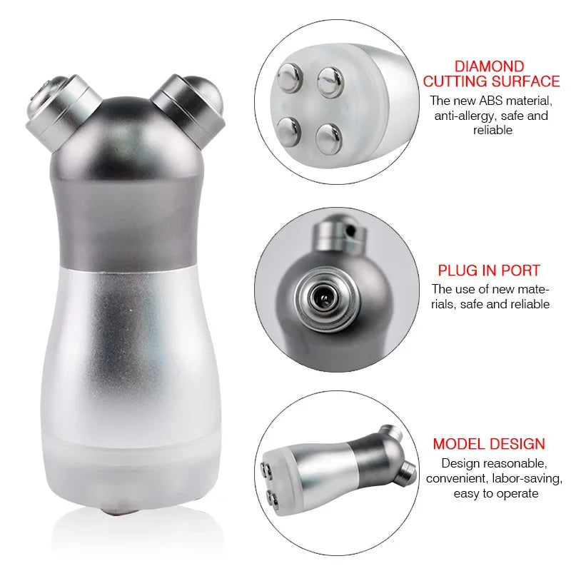 Máquina de Belleza con Microcorriente, RF, LED y Fotones  Masajeador de Electroporación Gratuito para Rejuvenecimiento, Reafirmación y Lifting Facial y de la Piel