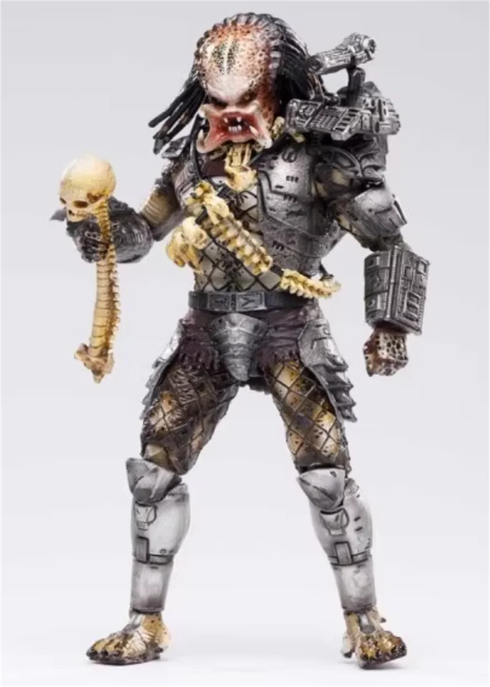 Hiyatoys Serie de Mini Juguetes 1/18 LP0023 LP0024 Blood Warrior Predator Articulación Completa Armas Soldado Plataforma de Soporte Para Colección