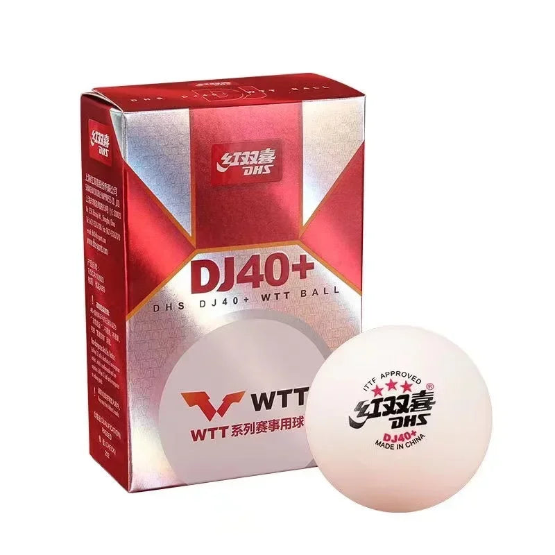 Pelota de tenis de mesa WTT de 3 estrellas, doble pez (pelo oficial WTT), pelotas de Ping Pong originales de 3 estrellas, novedad de 2021/2022/2023/2024