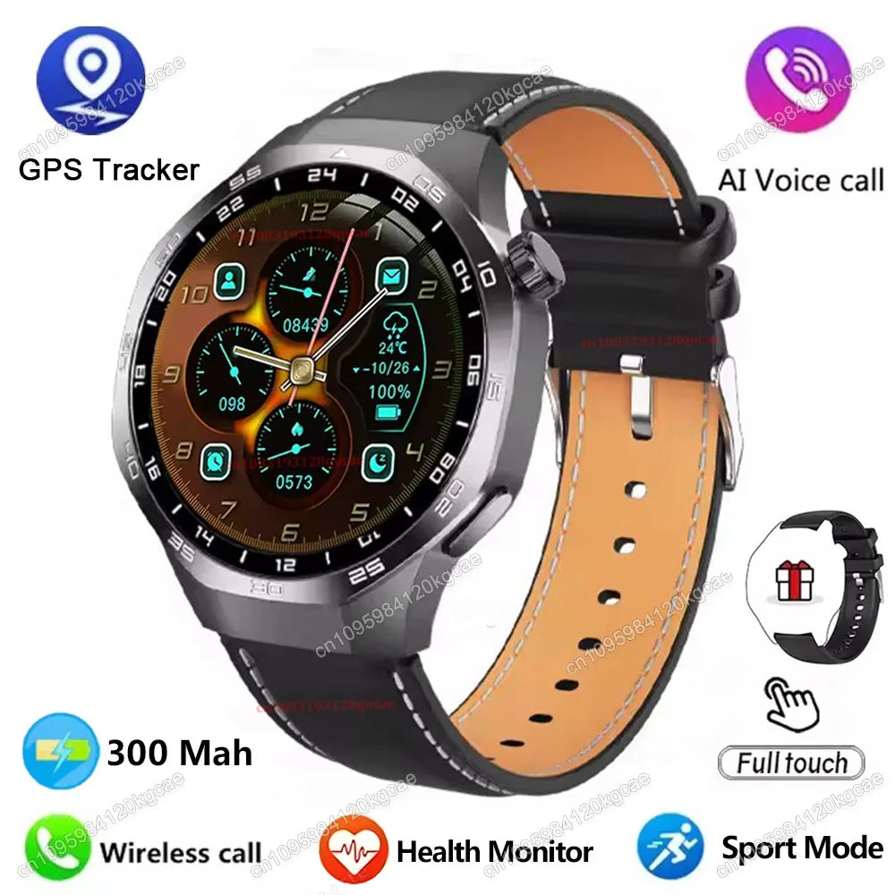 Nuevo Smartwatch para hombre 2026, pantalla HD de 1.52", seguimiento de salud, llamada Bluetooth, asistente de voz, deportes, reloj inteligente resistente al agua IP68 Ht30