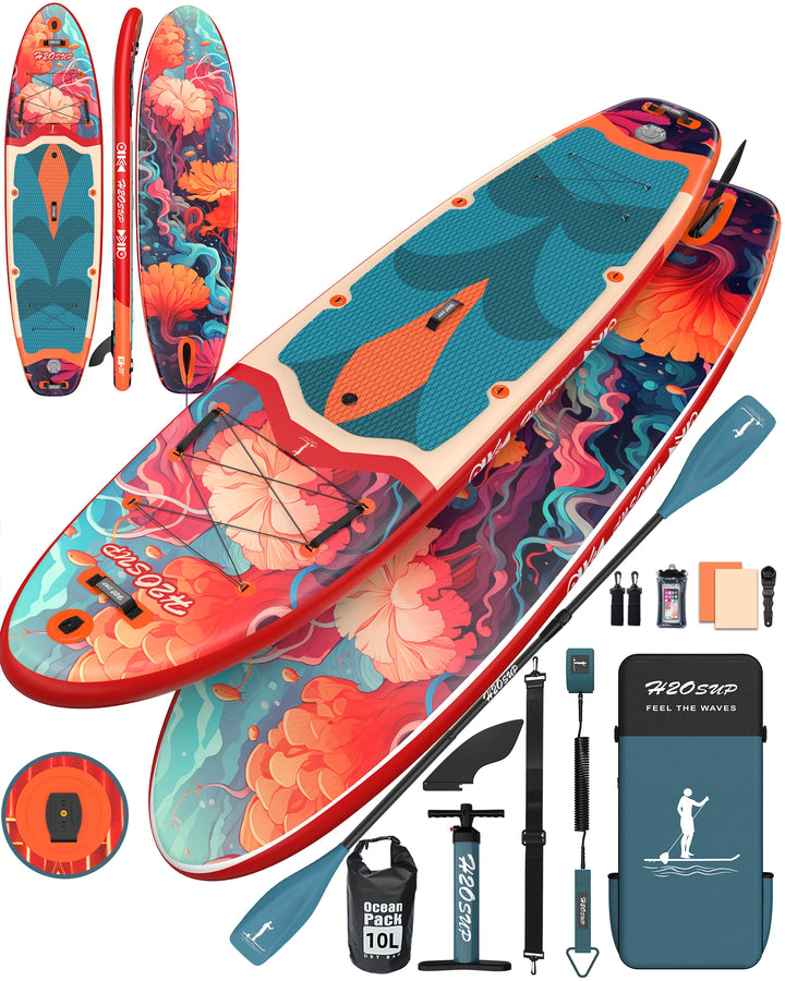 Tabla de SUP Inflable Portátil H20 de 11&